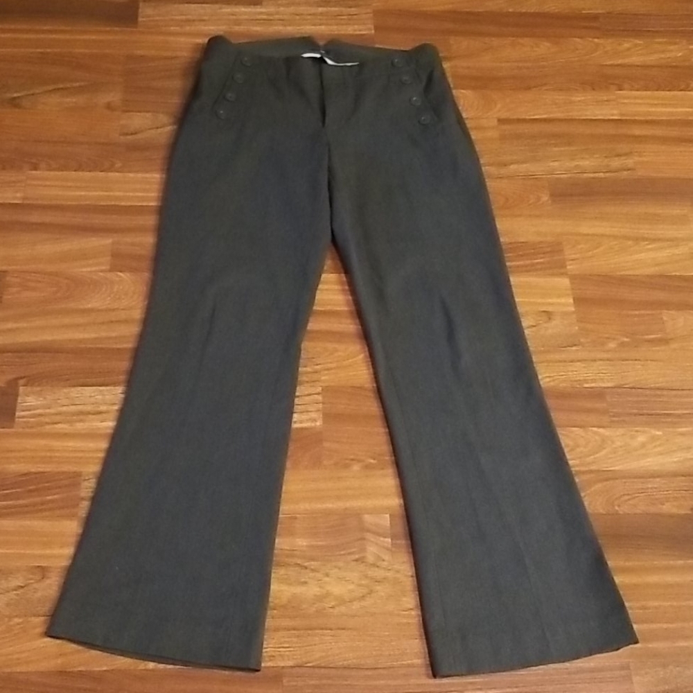 GAP Gray Sailor Trousers Sz. 6